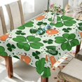 thumbnail image 5 of Coolnut St Fabric Square Tablecloth - Waterproof and Wrinkle-Resistant Table Cloth 54x54 Inch Table Cover for Indoor & Outdoor Dining House Decor, 5 of 7