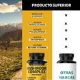 thumbnail image 3 of Mushroom Complex Premium Con Hongos Adaptógenos - Melena de Leon - Nootrópico Natural - Concentración - Vitaminas Mujer / Hombre - 60 Capsulas, 3 of 6