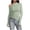Green, variant on Long Sleeve Shirts for Women 2026 Trendy One Shoulder Slimming Ruched Shirt Going out Tops Y2k Clothes