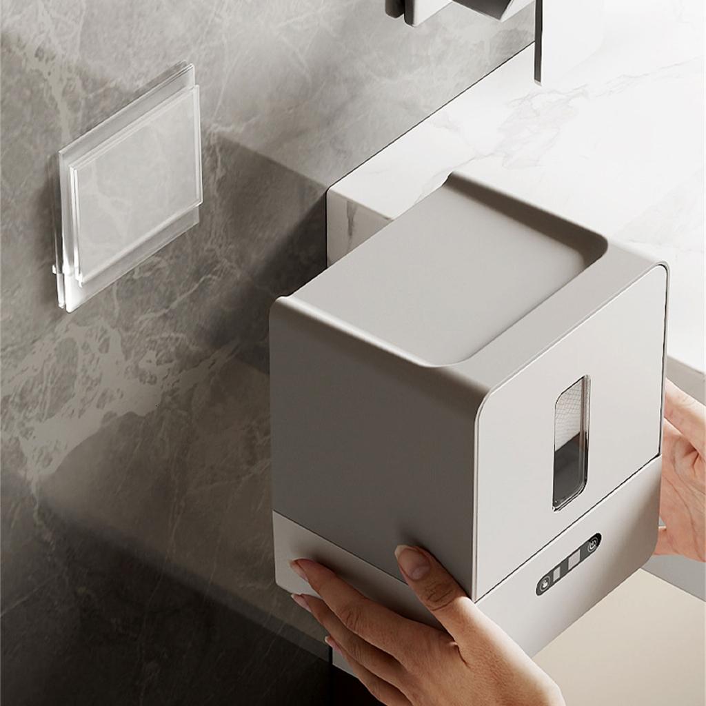 hejhncii Automatic Electric Paper Towel Dispenser Touchless Wall Mount Under Cabinets for Kitchen Bathroom Commercial Spaces