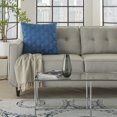 thumbnail image 3 of homeroots home decor 386160 Navy Blue Distressed Gradient Throw Pillow, 3 of 3