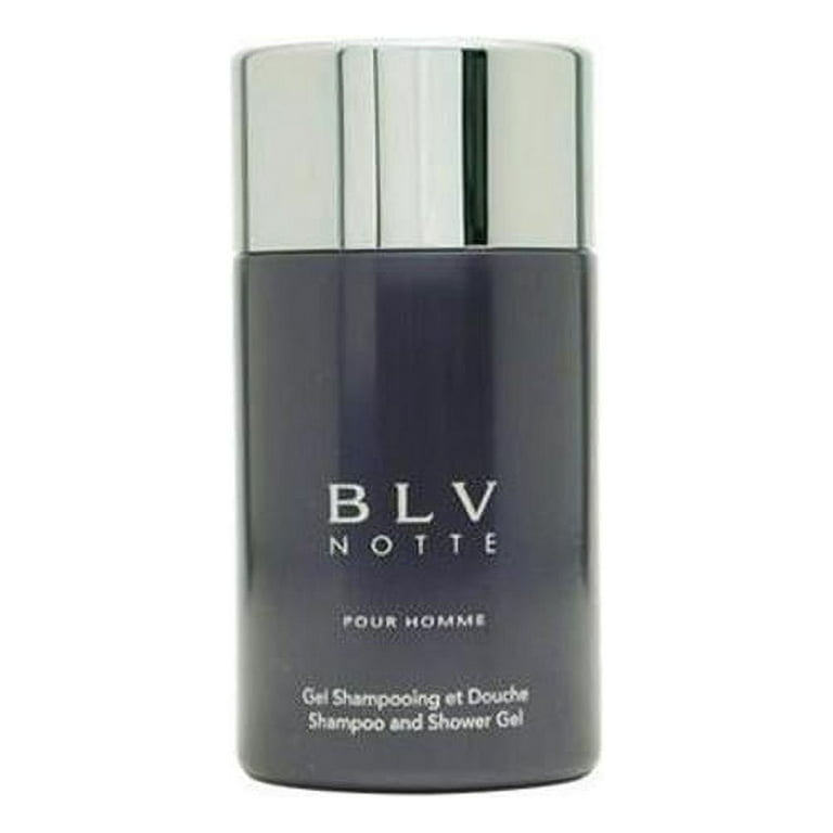 BLV NOTTE Pour Homme Bvlgari 6.8 oz Men Cologne Shampoo Shower Gel
