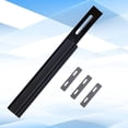 thumbnail image 2 of Leather Thin Cutter for Craft Use Made of Durable Steel Black Arc Shaped Design 0.5 Inch Width, 2 of 8