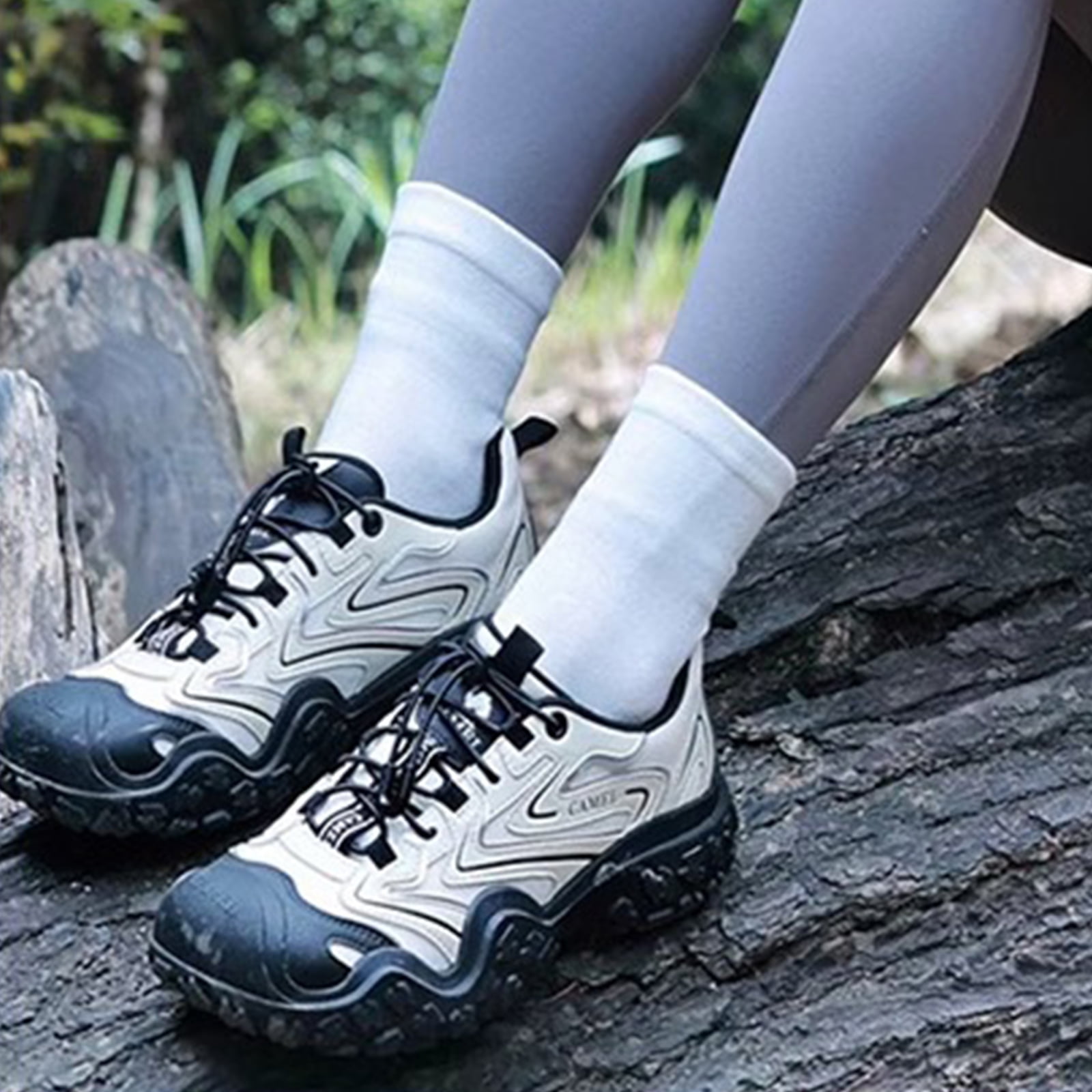 CAMEL Women's Hiking Shoes Lightweight Casual Shoes Breathable Anti-Slip Sneakers