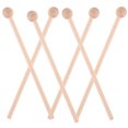 thumbnail image 1 of FUEENIRVA 6Pcs Musical Instrument Accessories Percussion Sticks for Rhythm Training, 1 of 5