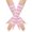 Light Pink, variant on Daznico Winter Striped Fingerless Convertible Mittens with Touchscreen Texting Warm Knitted Handwear for Cold Weather