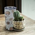 thumbnail image 5 of mushroom Print Tumbler With Lid and Straw - 20 oz Insulated Stainless Steel Travel Cup - Double Wall Coffee Mug - Birthday Gifts for Mom, Sister, Friends, Women, 5 of 6