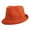 Orange, variant on Top Headwear Womens Glitter Sparkle Fedora Hat - Orange
