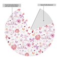 thumbnail image 2 of Yiaed Retro Floral Print Christmas Tree Skirt , Tree SkirtsTree Mat for Christmas Winter Holiday Indoor Decorations-48", 2 of 7
