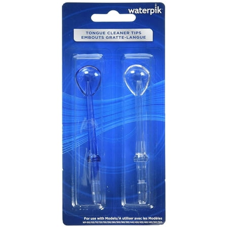 Water Pik Tongue Cleaners - 2 pk, The contoured spoon shape traps and removes bacteria that causes bad breath. By (Best Waterpik For Removing Tonsil Stones)