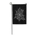 thumbnail image 1 of POGLIP Abstract Spiderweb Trap for Line Drawing Mascara Gothic Garden Flag Decorative Flag House Banner 28x40 inch, 1 of 1