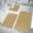 Khaki, variant on KCEHTA Bathroom Rugs Sets 3 Piece Memory Foam Bath Mat Set Soft Absorbent Washable Non Slip Memory Foam Bathroom Bath Mat Rug Set