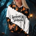 thumbnail image 2 of Godom Plus Size Hoodies for Women Halloween Long Sleeve Pullover Shirts Drawstring Tops S-5XL, 2 of 6