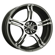 Konig 48A Incident 14x6 4x100/4x114.3 +38et Graphite With Machined Face Wheel