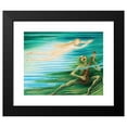 thumbnail image 2 of Nils Dardel 14x12 Black Modern Framed Museum Art Print Titled - Nacken (1934), 2 of 5