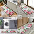 thumbnail image 6 of Pioneer Flower Floral Print Pattern Kitchen Rug Mat,Kitchen Runner Rugs Non Skid Washable,Decorative Kitchen Floor Mats for Kitchen,Sink,Laundry,17"x47.2", 6 of 7