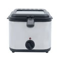 thumbnail image 6 of 2.5L 110v 1000w Adjustable Electric Deep Fryer With Basket Stainless Steel 9*8.2*7.4in for Making Various Fried Foods for Home Use or Business, 6 of 14