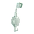 thumbnail image 1 of tssuouriy 360° adjustable bracket self-adhesive wall mount bracket with 2 hooks spa bracket universal ABS bathroom Light green 1Set, 1 of 6