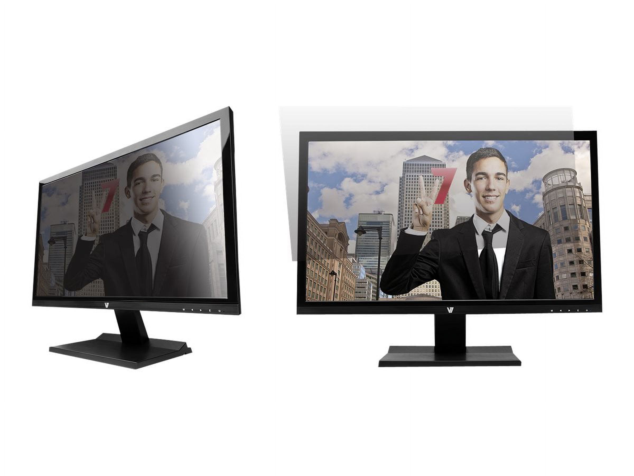 V7 19.0" Widescreen Privacy Frameless Filters for Desktop Monitors - image 2 of 2