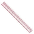 thumbnail image 4 of Fairgate 18" X 2" English/Metric Transparent Graph Ruler 01-095-Red, 4 of 4