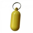 thumbnail image 1 of jinwen 6xFloating Keychain Buoyant Key Chain for Outdoor Water Sports Rafting Fishing Yellow, 1 of 9