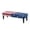American Flag Dog Paw, variant on Xoenoiee Brown Leopard Print Dining Bench Cover, Stretch Bench Slipcover Removable Bench Seat Protector Cover, Rectangle Furniture Protector Washable Cushion Slipcover for Bedroom, Kitchen