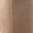 thumbnail image 4 of XOXO Womens Beige Buckle Accent Almond Toe Stacked Heel Zip-Up Dress Boots Shoes 6.5, 4 of 4