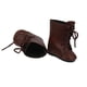 thumbnail image 4 of Cool Brown Boots Shoes para Accesorios de Ropa de de 18 Pulgadas, 4 of 9