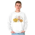 thumbnail image 5 of Vintage Halloween Jack-o-Lanterns Sweatshirt for Men or Women Brisco Brands X, 5 of 5