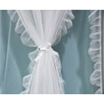 thumbnail image 6 of Double Layer Princess Round Dome Canopy Bed Curtain for Girls Adults,Children Dreamy Mosquito Net,Cute Bedroom Decoration Castle Play Tent Reading Nook Canopies (Dome-Green/White), 6 of 14