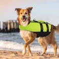 thumbnail image 6 of PETLESO Dog Life Jacket, Adjustable Dog Life Vest, Pet Lifesaver for Swimming, Adjustable Dog Lifesaver Swimsuit Preserver for Large Dogs (Fluor GREEN L), 6 of 6
