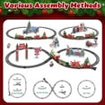 thumbnail image 6 of WonderStone Lights & Music Trains Set Toys for Toddlers 2-4, Model Train w/Santa Claus & DIY Paper Cards, Christmas Gifts for Boys and Girls, 6 of 10
