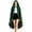 v#48Green126, variant on Rggeeun Adults Cape Solid Color Hooded Front Snap Closure High-Low Loose Fit Flowy Long Capes for Halloween Everyday Use Trendy Capes,Green,One Size