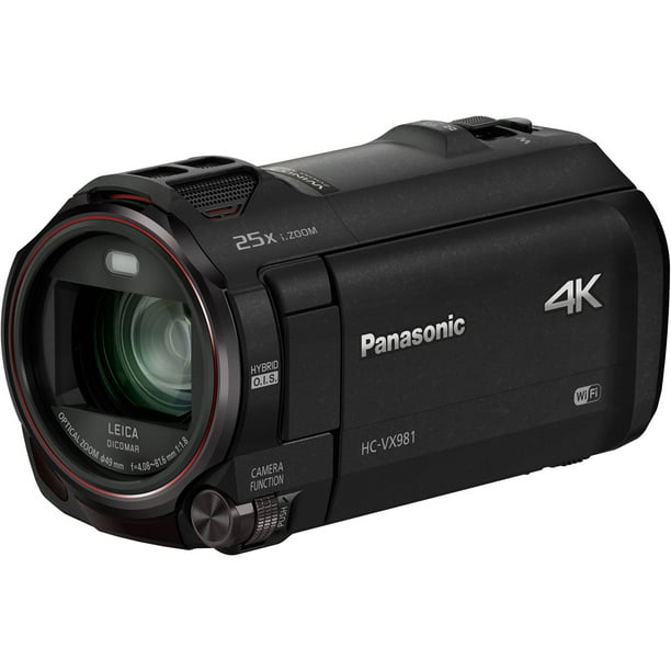 Panasonic Ultra HD Camcorder with Wi-Fi, Camera, Photo Features - Black - Walmart.com