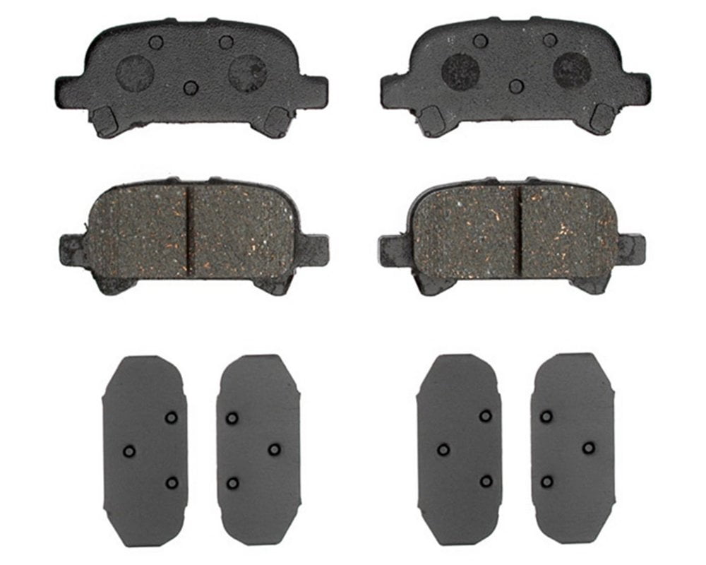 AC Delco 17D828C Brake Pad Set, Ceramic OE Replacement