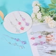 thumbnail image 4 of 9Pcs Heart Flower Beaded Phone Charm 3Colors Phone Strap Non-Slip Phone Lanyard Wrist Strap Flower Stationery Mobile Phone Shell Decoration Charm 1set, 4 of 8