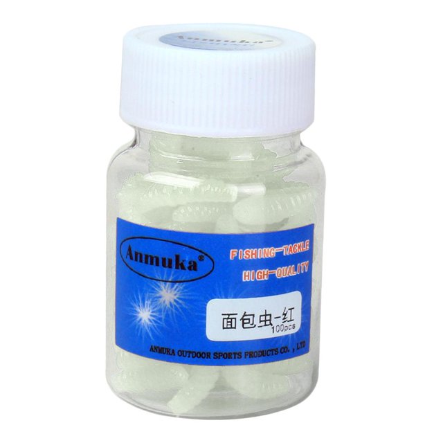 80 Unids Set de Lombriz Simulado Cebo de Pesca Suave Señuelo de Lombriz Realistas Luminoso