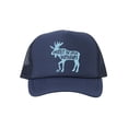 thumbnail image 1 of Protect the Great Outdoors Moose Trucker Hat - Black - Navy, 1 of 1