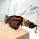 thumbnail image 4 of MIU MIU Sunglasses NIB Runway MU09WS Authentic Brown VAU06B Rectangle Square, 4 of 6