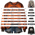 thumbnail image 3 of Womens Tops Fall Sales Witch Graphic Print Lightweight Pullover Halloween Sweatshirt for Women, 3 of 6