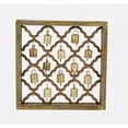 thumbnail image 2 of DecMode Indoor Gold Wood Farmhouse Wall Decor, 2 of 8