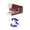 Pink, variant on Iumwxz Plastic Mini Stapler with Staples and Staple Remover, 10 Sheets Capacity, Handheld Design for Office Home Indoor Supplies,Blue