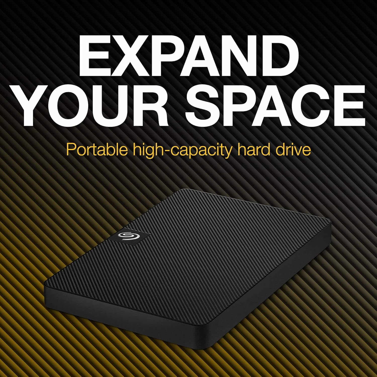 Seagate Expansion Portable 1TB External Hard Drive HDD - USB 3.0, for Mac and PC with Rescue Services and Software (STKN1000400)