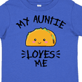 thumbnail image 4 of Inktastic My Auntie Loves Me with Taco Illustration Boys or Girls Toddler T-Shirt, 4 of 5