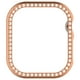 thumbnail image 2 of Caja Reloj Con Parachoques Brillante Y Cubierta Diamantes para Watch Series 10 42 Mm (oro Rosa), 2 of 3