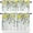 Botanicalhoe95189, variant on Spring Summer Curtain Valance and Tier Curtain Set 3PCS Rod Pocket Pastoral Plants Eucalyptus Leaves Lemon Flowers Green Valances for Windows Kitchen Cafe Valance Curtains 36 Inch Length Tier Valance