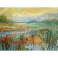 thumbnail image 2 of Schmidt, Jane 14x12 White Modern Wood Framed Museum Art Print Titled - Marsh in May, 2 of 4