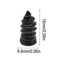 thumbnail image 6 of RuiJiao 40PCS Tire Repair Rubber Nail, Vacuum Tire Repair Kits Spiral Rubber Nails, Tire Screw Plug Fast Tool Self Service Tire Repair Nail for car, Motorcycle, Truck, Tractor Tire Puncture Repair, 6 of 9