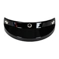 thumbnail image 1 of Motorcycle Helmet Visor Peak, 3 Snap Retro Sun Shade Protector for Retro Helmets, 1 of 5