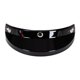 thumbnail image 1 of Visera para casco de motocicleta, 3 protectores retro a presión para con 3 botones Reemplazo directo Accesorios Repuestos Negro Macarena pico de visera vintage, 1 of 8